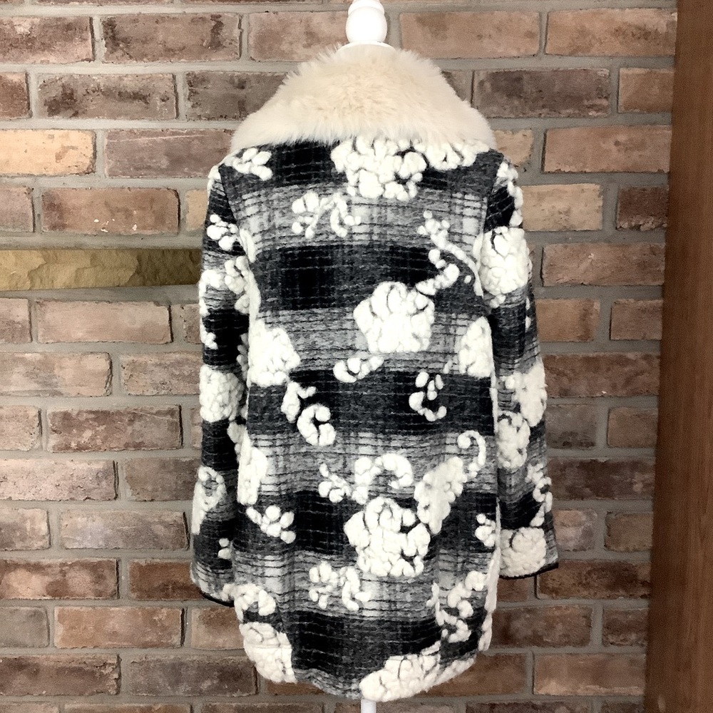 ANTHROPOLOGY HEI HEI Cloudscape Wool Coat - Picture 4 of 15